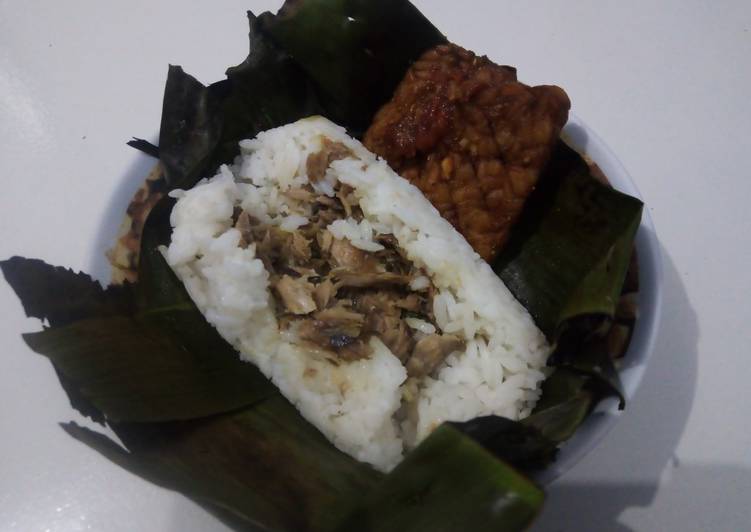 makanan Nasi Bakar Isi Tumis Tongkol Jadi, Sempurna