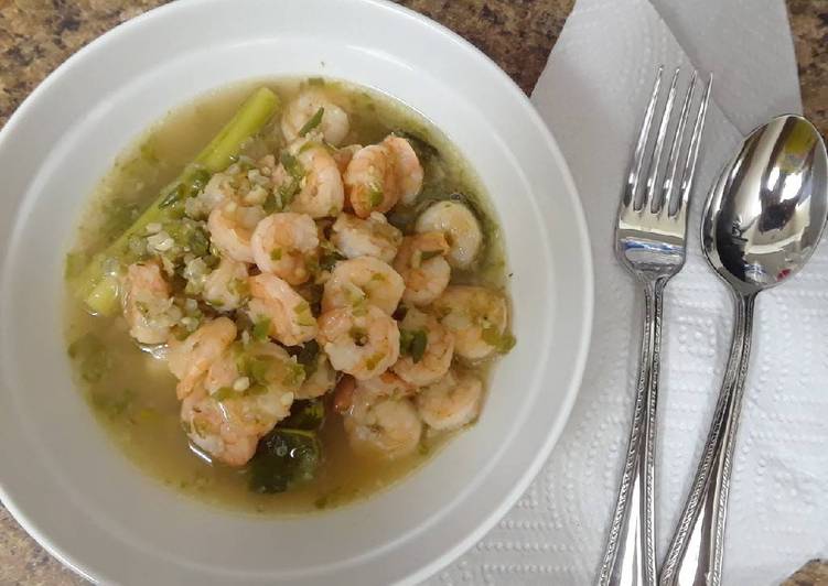 Resep Udang cabe ijo, Enak Banget