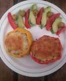 Pimientos rellenos de atún