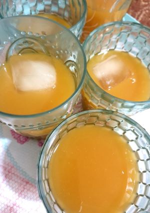 صورة لوصفة عصير قمر الدين 🍑🍹
