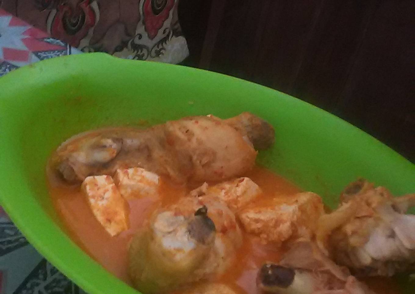 Balado tahu ayam