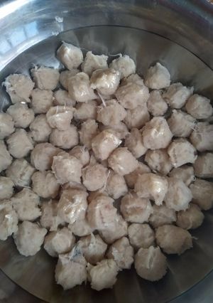 Foto resep Bakso ikan tenggiri kenyal