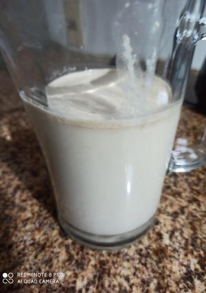 Una foto de Leche de avena