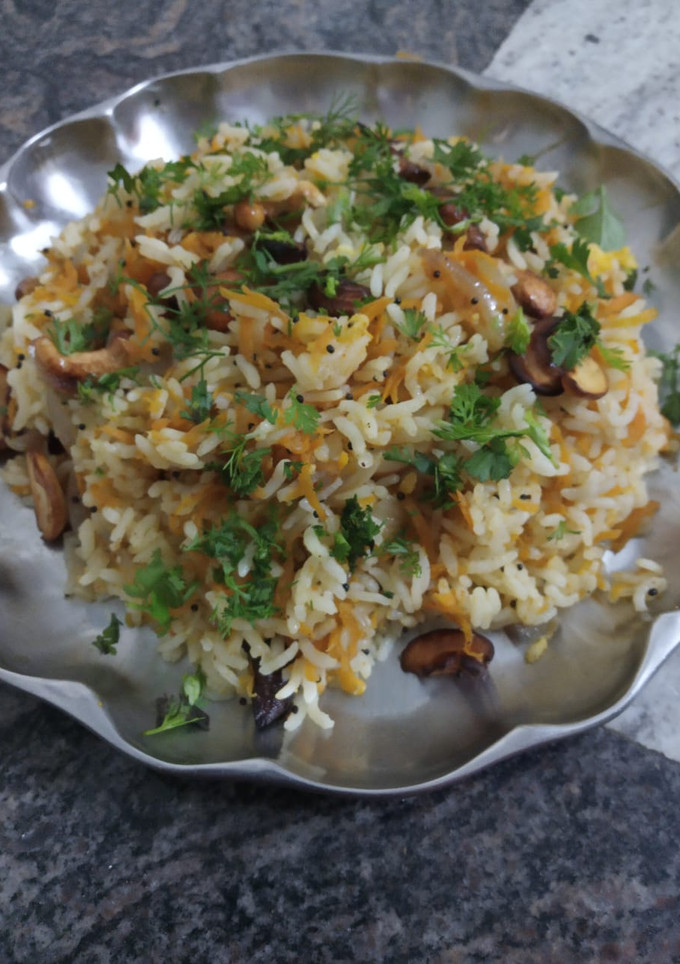 கேரட் ரைஸ் செய்முறை முக்கிய புகைப்படம்