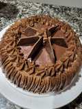 Postre de chocolate apto diabéticos y celíacos(18 cm)