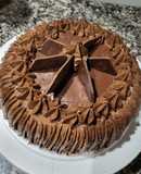 Postre de chocolate apto diabéticos y celíacos(18 cm)