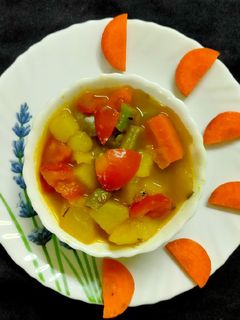 সব সবজি দিয়ে ঝোল (sab sabji diye jhol recipe in bengali) রেসিপির প্রধান ছবি