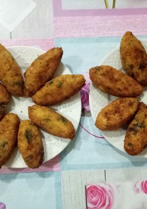 صورة لوصفة عجيجات الأرز 💛