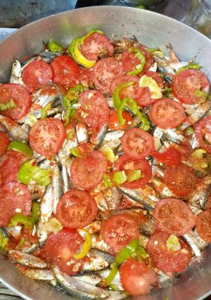 صورة لوصفة صينيه سردين في الفرن بطريقه لذيذه 😋