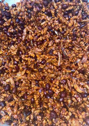 Foto resep Sambal tempe teri kacang tanah