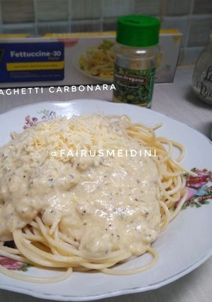 Foto resep Chicken Spaghetti Carbonara