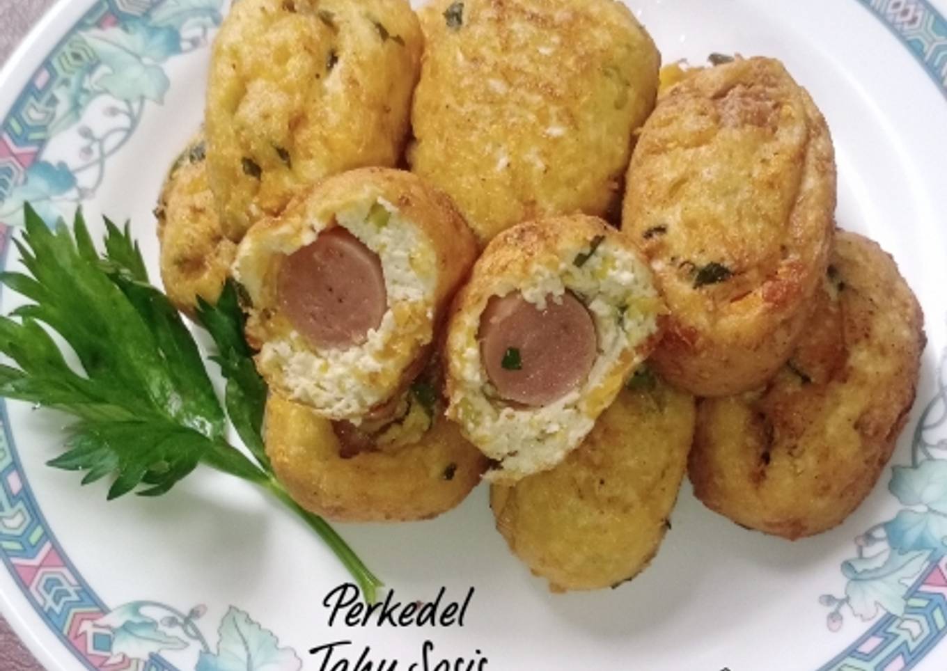 #148 Perkedel Tahu Sosis (menu anak)