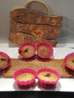 Una foto de Magdalenas de espelta y avena