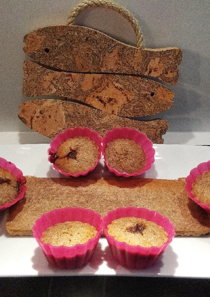 Una foto de Magdalenas de espelta y avena