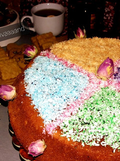 عکسی از دستور کیک نارگیلی کافی شاپی