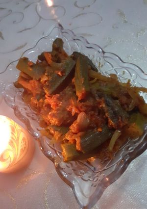 A picture of Bhindi masala.