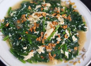 Foto resep Poileng siram kuah telur