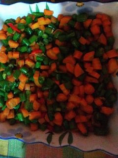 Foto resep Oseng buncis wortel