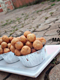 A picture of Peanut burger recipe.