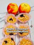 Apple Cinnamon Oatmeal Muffins