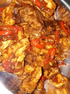 Foto resep Tahu Bumbu Sate