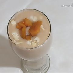 Delicious Chiku Milk Shake A picture of Delicious Chiku Milk Shake.