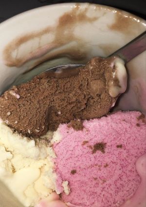 Una foto de Helado casero en casa