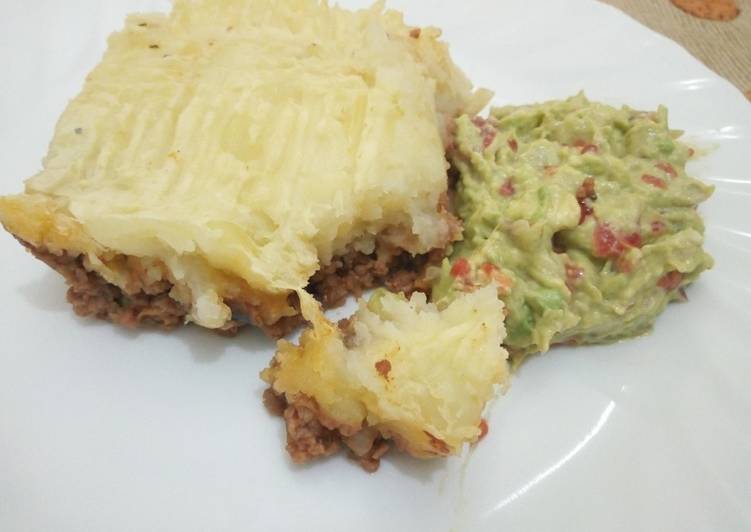 Easiest Way to Prepare Super Quick Homemade Shepherd Pie with Guacamole