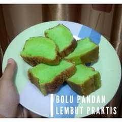 Bolu Pandan Lembut Praktis রেসিপির প্রধান ছবি
