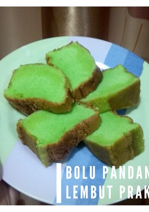Foto resep Bolu Pandan Lembut Praktis