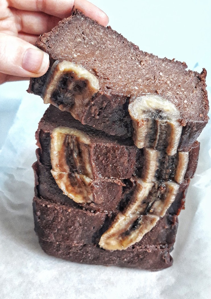 Una foto de 🍌BANANA BREAD CON ALGARROBA🍌