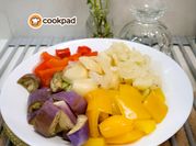 Gambar capsicum bunga kobis