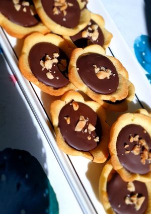 Une photo de Tartelette façon snickers