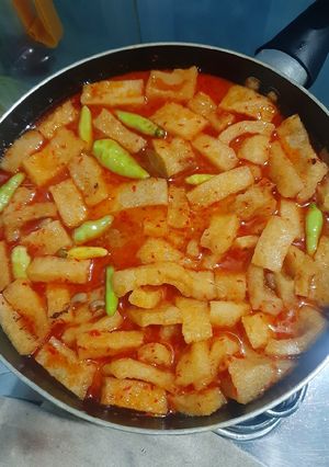Foto resep Sayur krecek kacang tolo / Sambal goreng krecek tolo