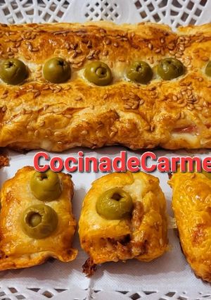 Una foto de Hojaldres muy fáciles para picoteo