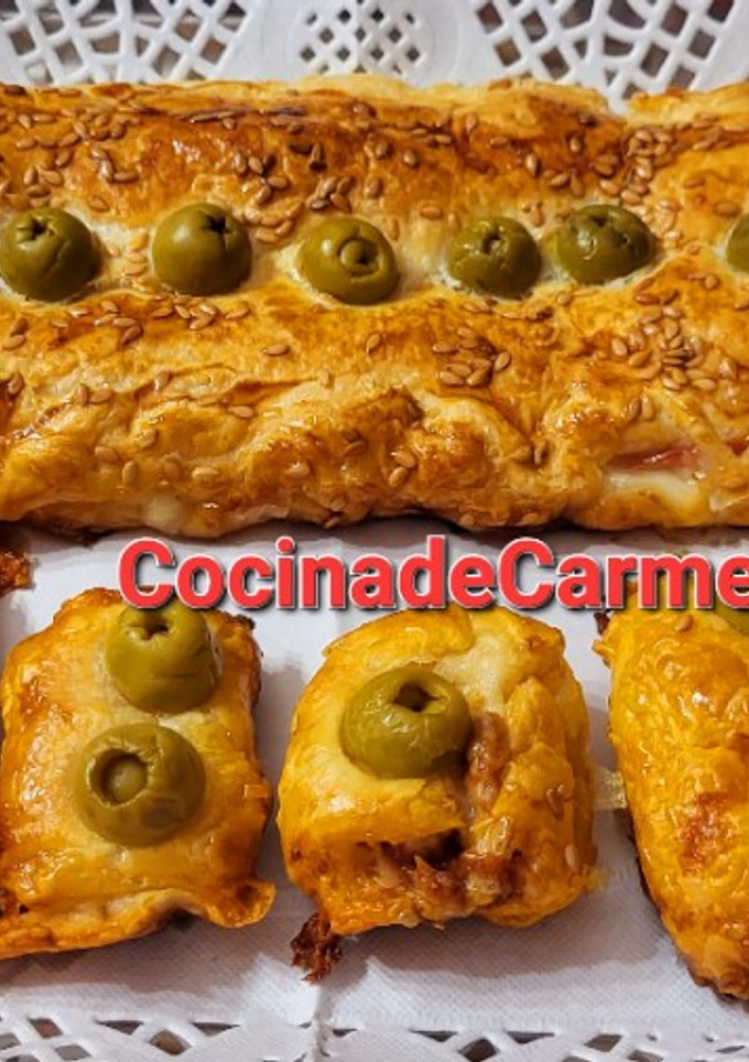 Una foto de Hojaldres muy fáciles para picoteo