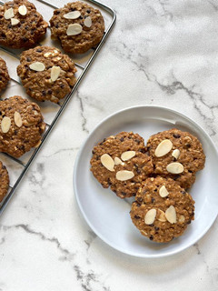 Foto resep Oat almond cookies