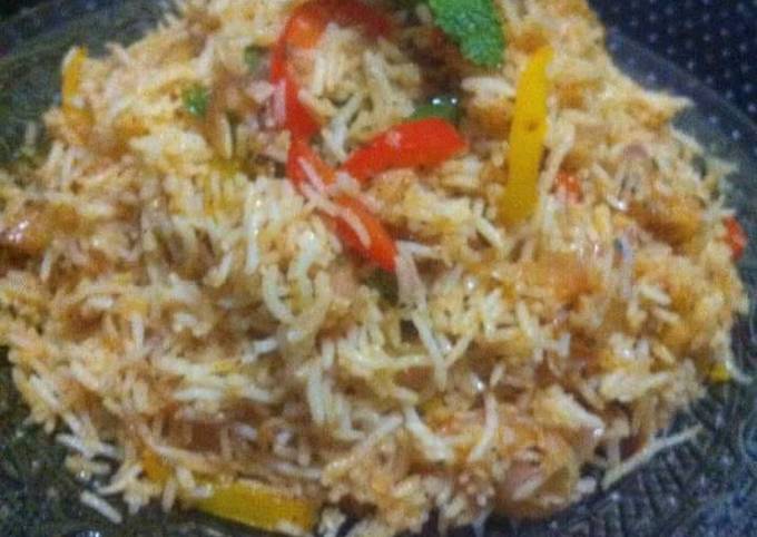 Veg schezwan fried rice