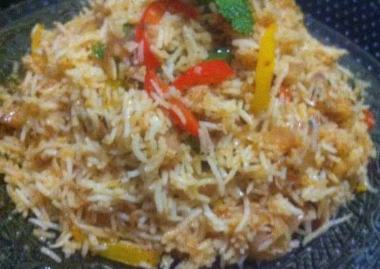 Easiest Way to Prepare Quick Veg schezwan fried rice