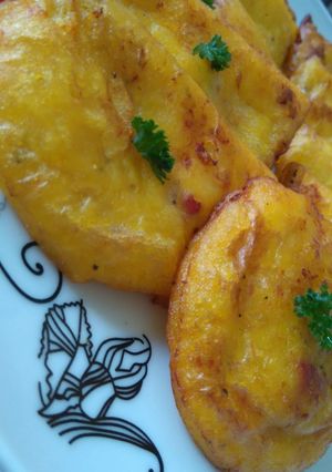 Una foto de Empanada de plátano maduro
