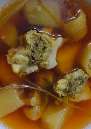 Hình của món Canh súp nấu đuôi heo.