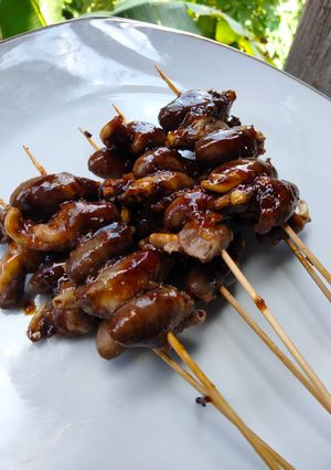 Foto resep Sate Jantung Ayam ala Teflon