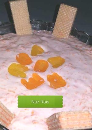 A picture of Orange jelly delight.