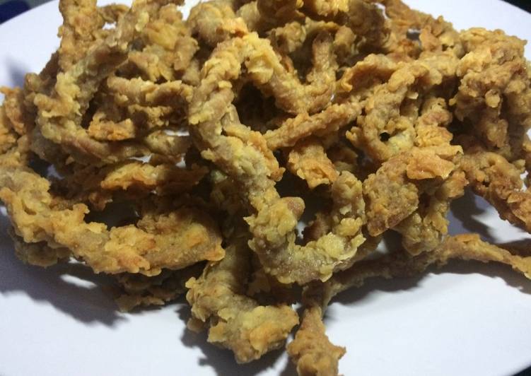 Usus tepung crispy