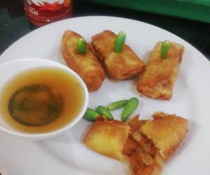 Siap Saji Lumpia rebung khas Semarang Gurih Mantul