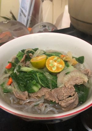 Foto resep PHO shirataki ala kadarnya