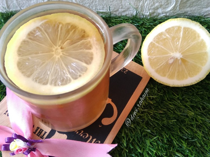 Bagaimana Membuat Honey Lemon Tea (Teh Lemon Madu) Anti Gagal