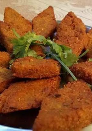 A picture of Crispy dal badi.