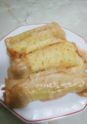 Una foto de Canelones de la abueli Lute