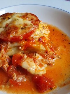 Maultaschenauflauf (italienische Art) Rezepthauptbild